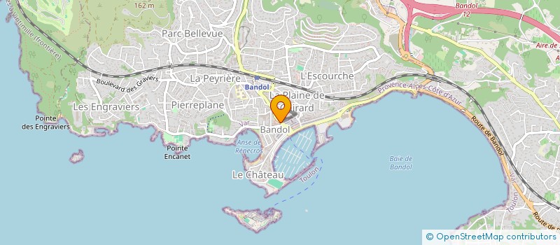 localisation de l'entreprise LE TUK TUK BANDOLAIS  BANDOL