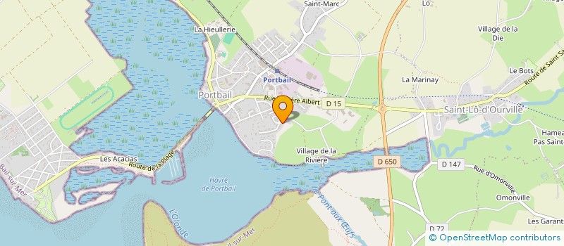 localisation de l'entreprise LE TUKKI  PORT-BAIL-SUR-MER