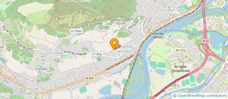 localisation de l'entreprise LE TULIPIER à LONGEVILLE-LES-METZ
