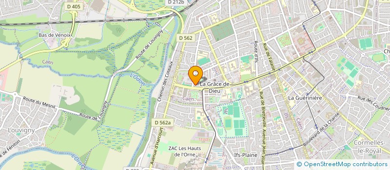 localisation de l'entreprise LE TUNNEL à CAEN