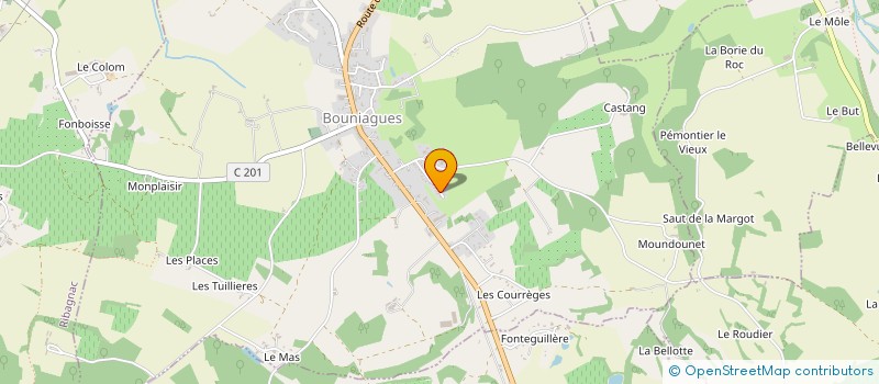 localisation de l'entreprise LE TUQUET  BOUNIAGUES