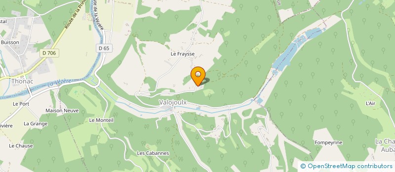 localisation de l'entreprise LE TURANCON à VALOJOULX