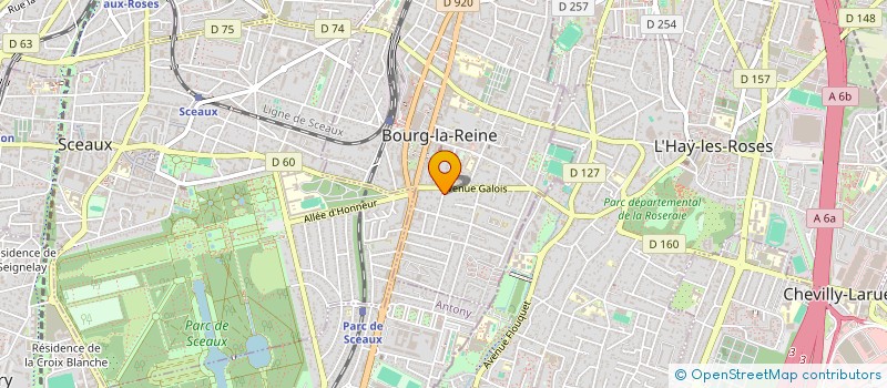 localisation de l'entreprise LE TURC MECANIQUE à BOURG-LA-REINE
