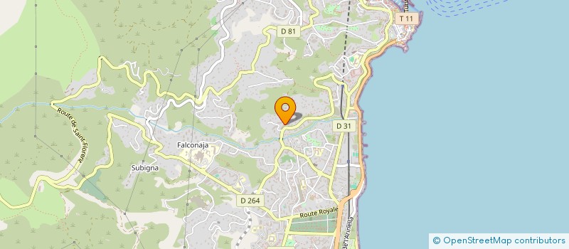 localisation de l'entreprise LE TURENNE à BASTIA