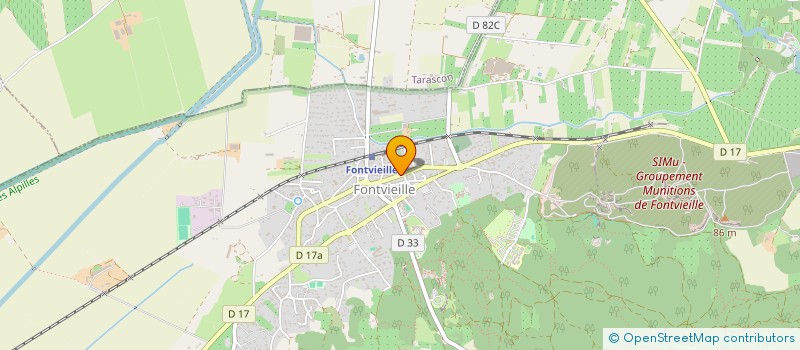 localisation de l'entreprise LE TURFU  FONTVIEILLE