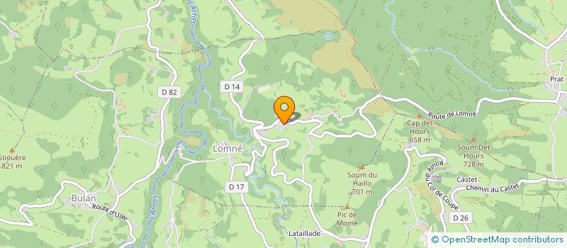 localisation de l'entreprise LE TURON  LOMNE