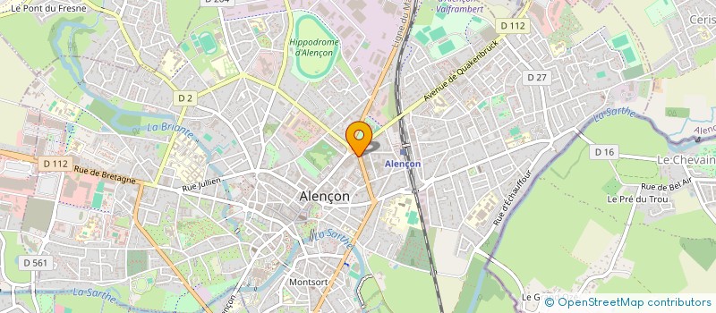 localisation de l'entreprise LE TWENTY à ALENCON