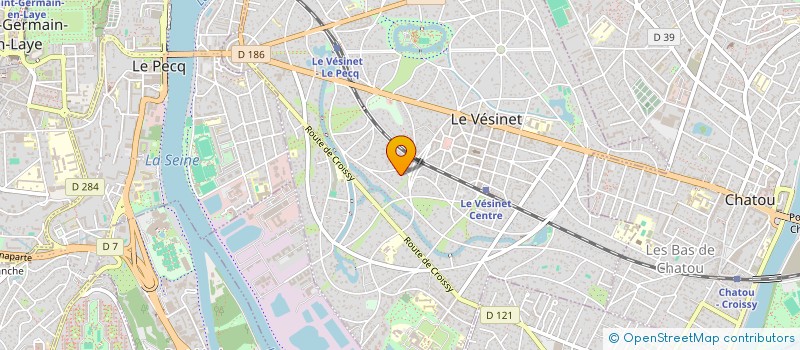 localisation de l'entreprise LE TWENTY SEVEN SUCHET  LE VESINET