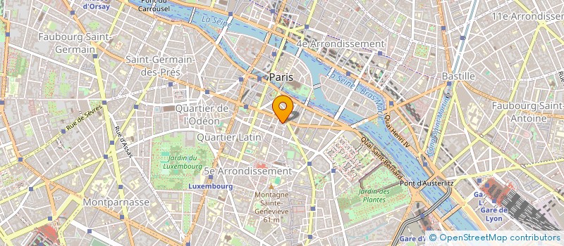 localisation de l'entreprise LE TWINMATIC à PARIS