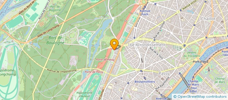 localisation de l'entreprise LE TWINMATIC à PARIS