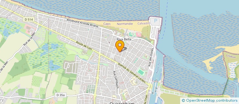 localisation de l'entreprise LE TWIRLING BELLA CLUB  VER-SUR-MER