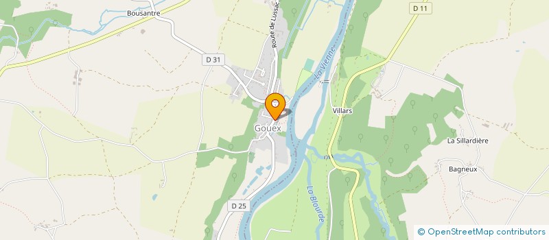 localisation de l'entreprise LE TWIRLING DE LUSSAC LES CHATEAUX  LUSSAC-LES-CHATEAUX