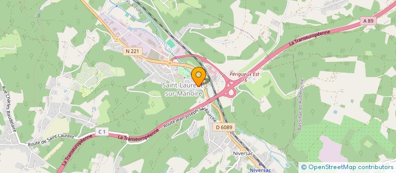 localisation de l'entreprise LE TXISTU  BOULAZAC ISLE MANOIRE