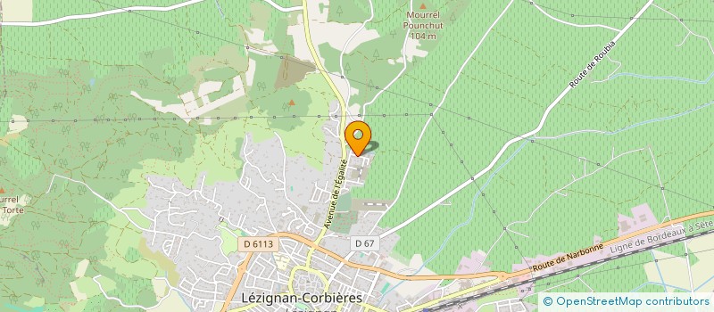 localisation de l'entreprise LE URIL à LEZIGNAN-CORBIERES