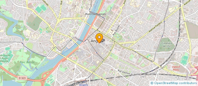 localisation de l'entreprise LE V  ANGERS