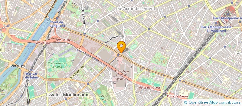 localisation de l'entreprise LE V407  PARIS