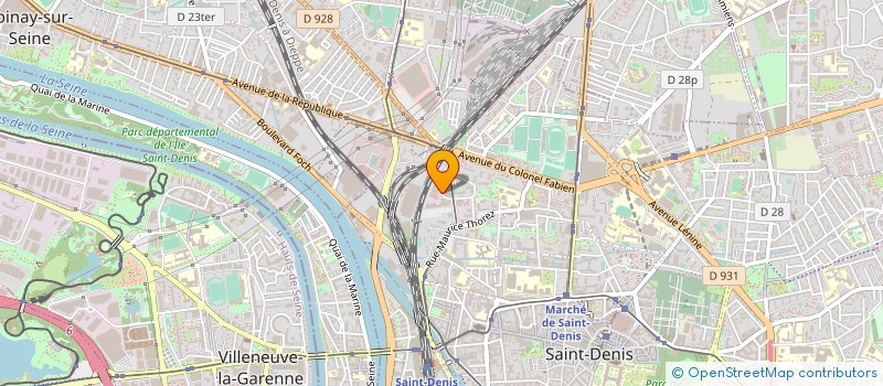localisation de l'entreprise LE.VA.NA à SAINT-DENIS