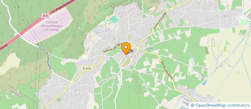 localisation de l'entreprise LE VACARME DE L AUBE  SAZE