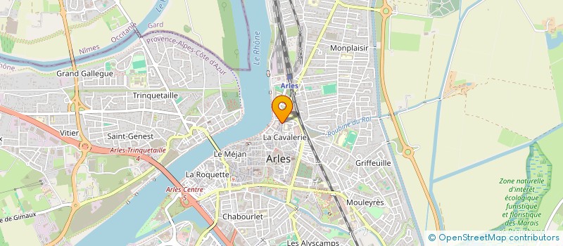 localisation de l'entreprise LE VACCEEN à ARLES