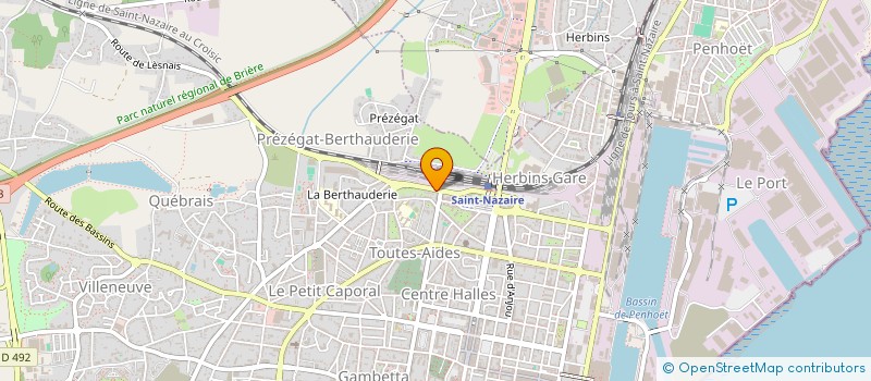 localisation de l'entreprise LE VACOA  SAINT-NAZAIRE