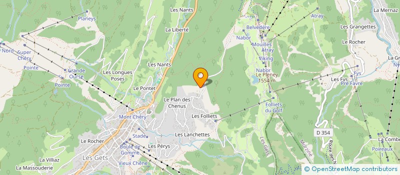 localisation de l'entreprise LE VAFFIEU à LES GETS