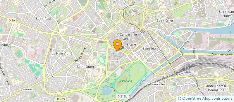 localisation de l'entreprise LE VAGUERESE à CAEN