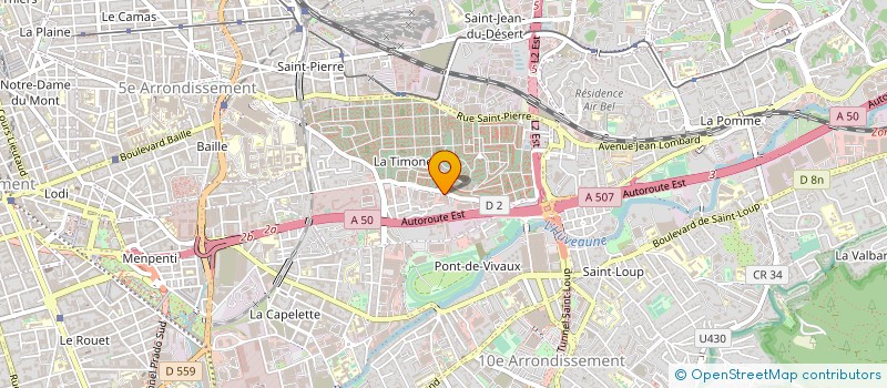localisation de l'entreprise LE VAHINE à MARSEILLE