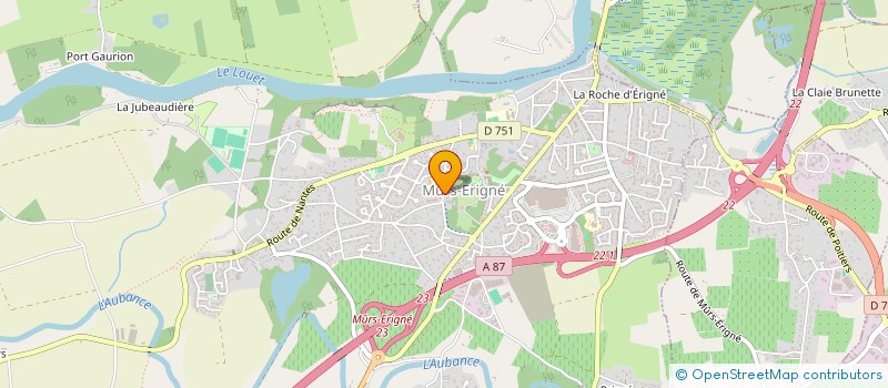 localisation de l'entreprise LE VAISSEAU TOMATE  GENNES-VAL-DE-LOIRE