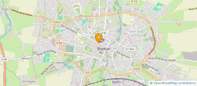 localisation de l'entreprise LE VAISSELIER à BAYEUX
