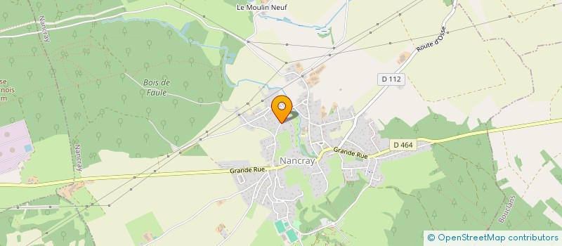 localisation de l'entreprise LE VAIZOT  NANCRAY