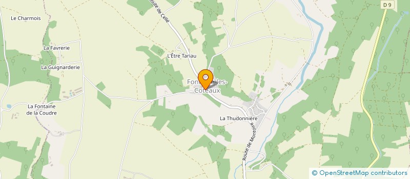 localisation de l'entreprise LE VAL D'AZUR  TERNAY