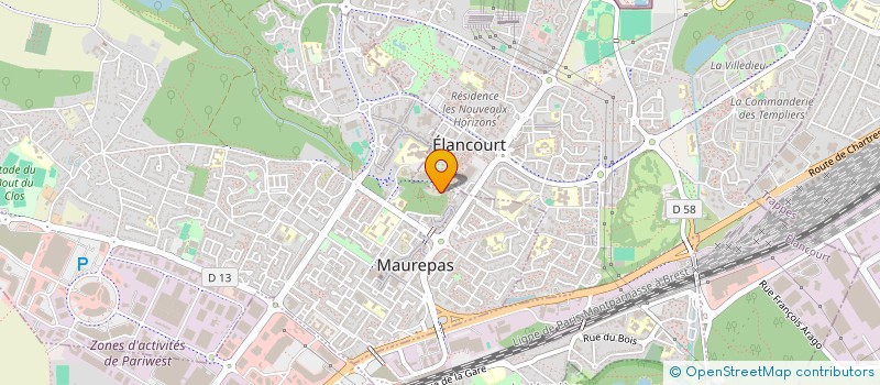 localisation de l'entreprise LE VAL D ESSONNE à MAUREPAS