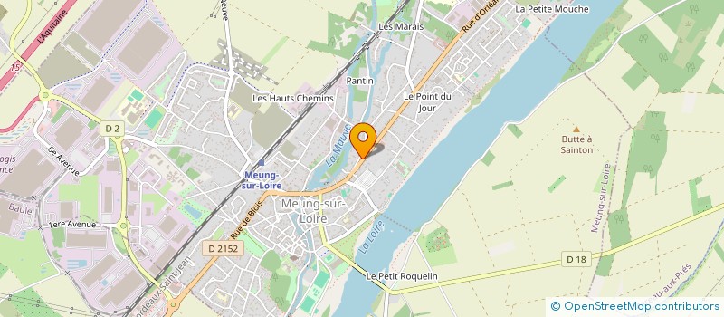 localisation de l'entreprise LE VAL DE LOIRE à MEUNG-SUR-LOIRE