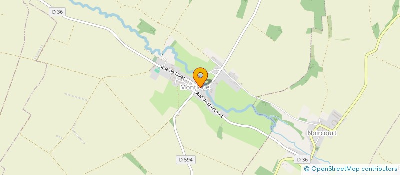 localisation de l'entreprise LE VAL DE SERRE  MONTLOUE