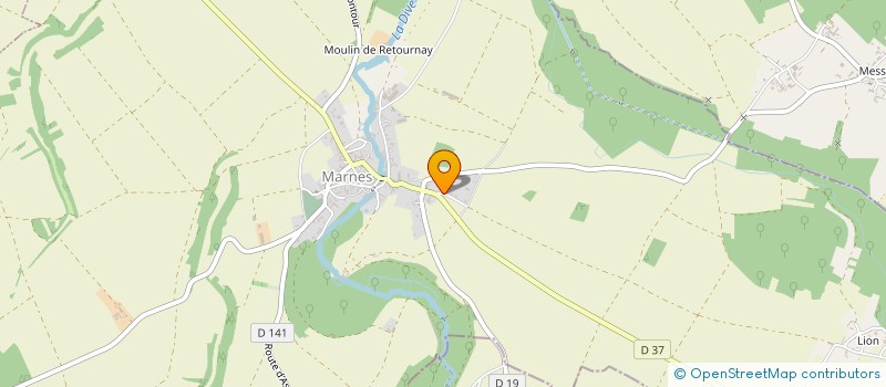 localisation de l'entreprise LE VAL DE SEVRE  AIRVAULT