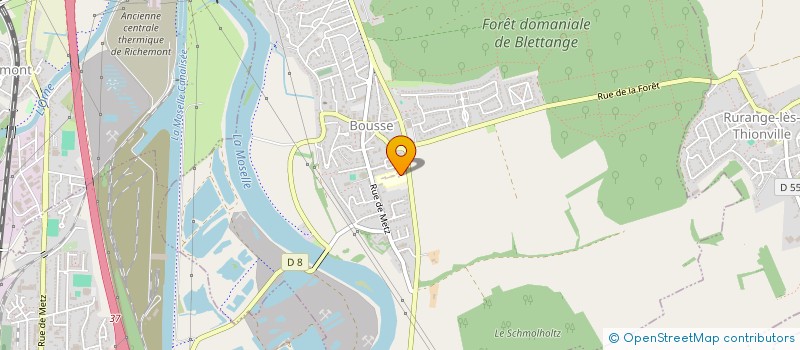 localisation de l'entreprise LE VAL DES HAPPY BABIES  BOUSSE