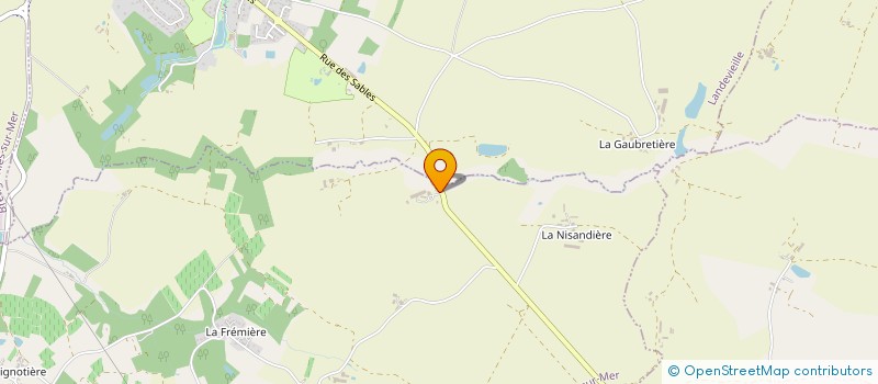 localisation de l'entreprise LE VAL DU BRANDEAU à BREM-SUR-MER