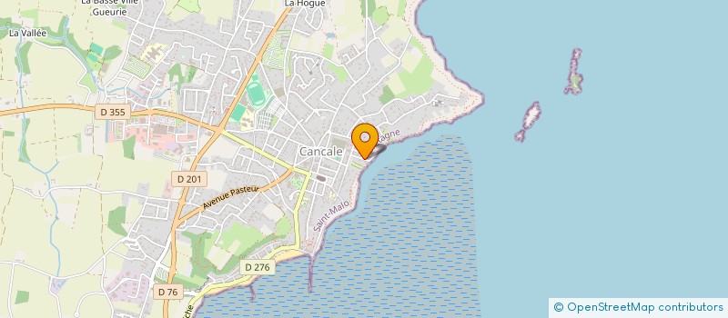 localisation de l'entreprise LE VAL JOYEUX  CANCALE