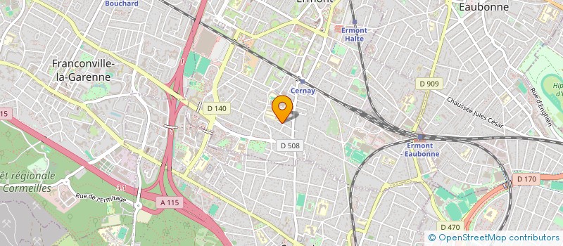 localisation de l'entreprise LE VAL NOURRICIER  ERMONT