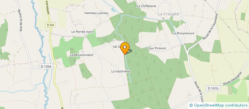 localisation de l'entreprise LE VAL SERY à LIVAROT-PAYS-D'AUGE