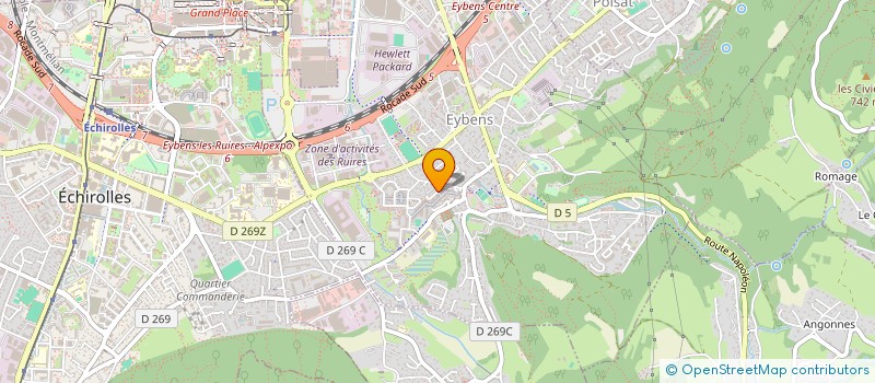 localisation de l'entreprise LE VALBAN à EYBENS