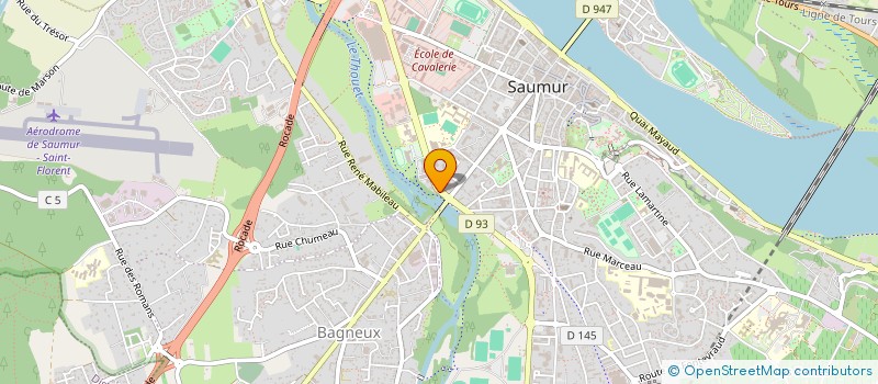 localisation de l'entreprise LE VALENCIA ROMA  SAUMUR