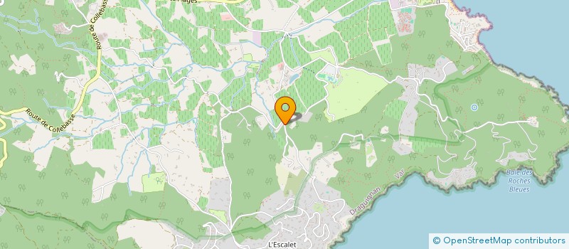 localisation de l'entreprise LE VALLAT DES TOURNELS à RAMATUELLE