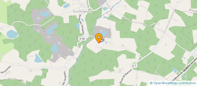 localisation de l'entreprise LE VALLIER VERDOYANT  SAINT-VALLIER