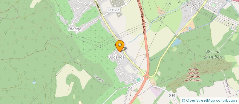 localisation de l'entreprise LE VALLON  FAMECK