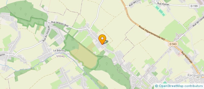 localisation de l'entreprise LE VALLON DE LA TAILLETTE  CAMPAGNE-LES-WARDRECQUES