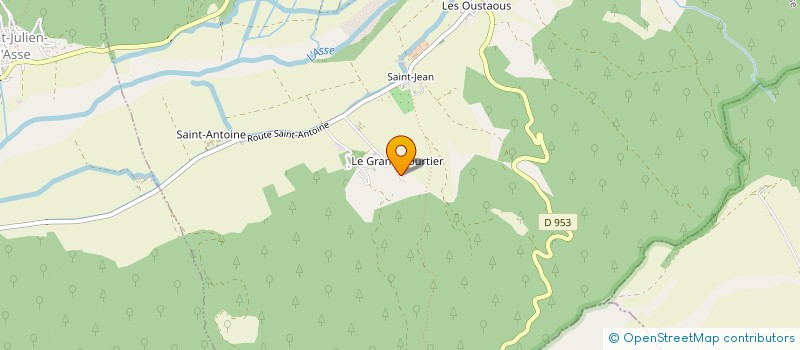 localisation de l'entreprise LE VALLON DU PIN  SENEZ