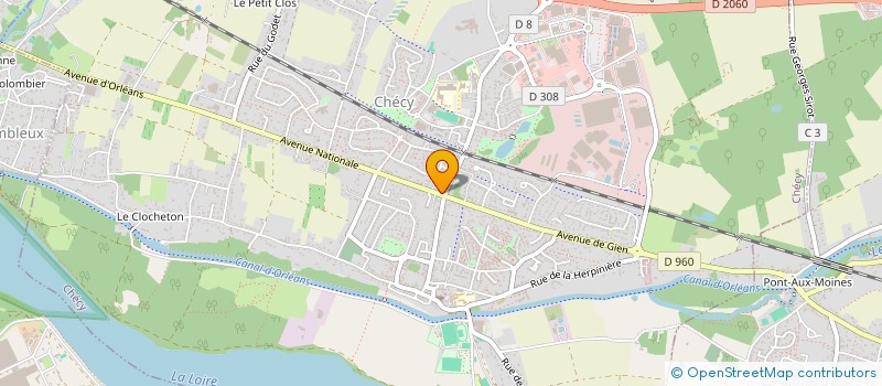 localisation de l'entreprise LE VALRODH à CHECY