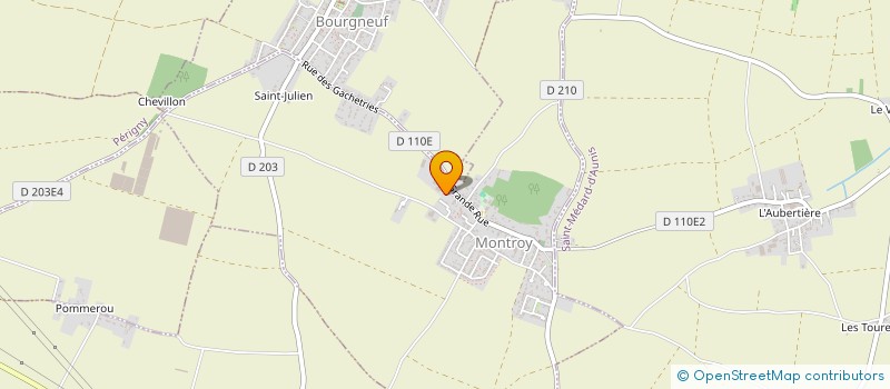 localisation de l'entreprise LE VAN  MONTROY