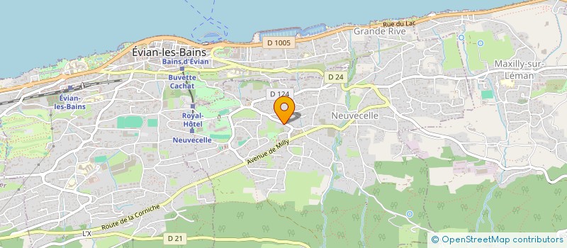 localisation de l'entreprise LE VARDAFS  NEUVECELLE